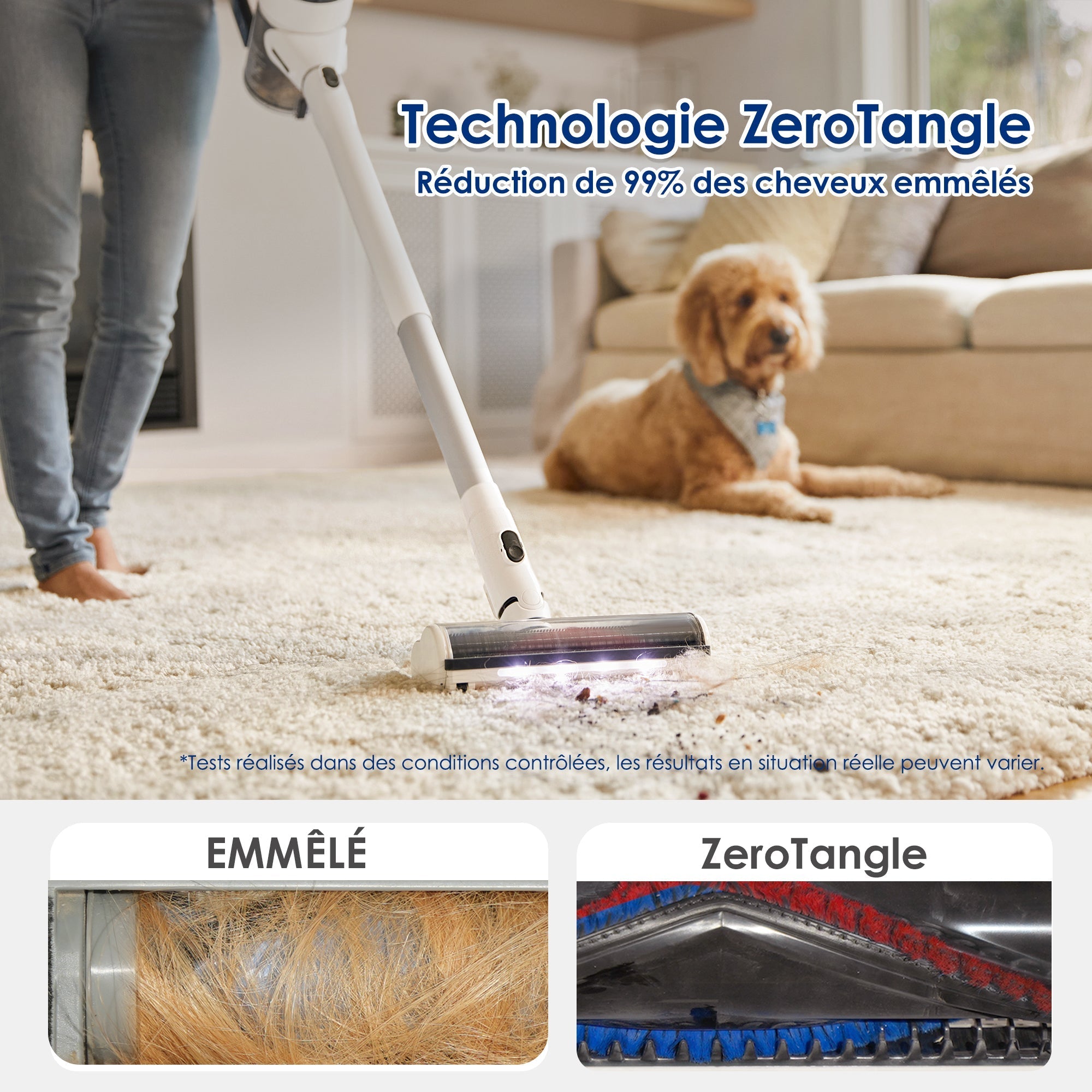 TINECO PURE ONE S15 PET ASPIRATEUR BALAI SANS FIL INTELLIGENT